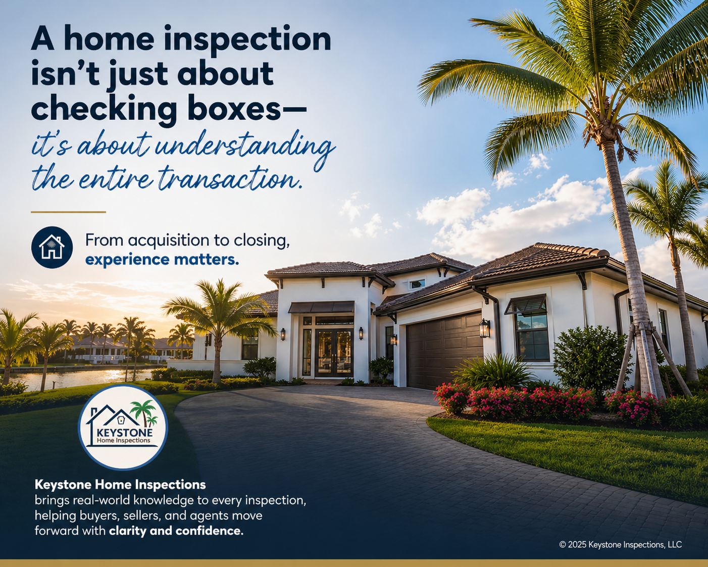 Keystone Home Inspections experience matters